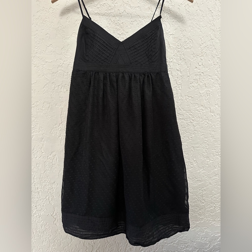 Black Spaghetti Strap Dress